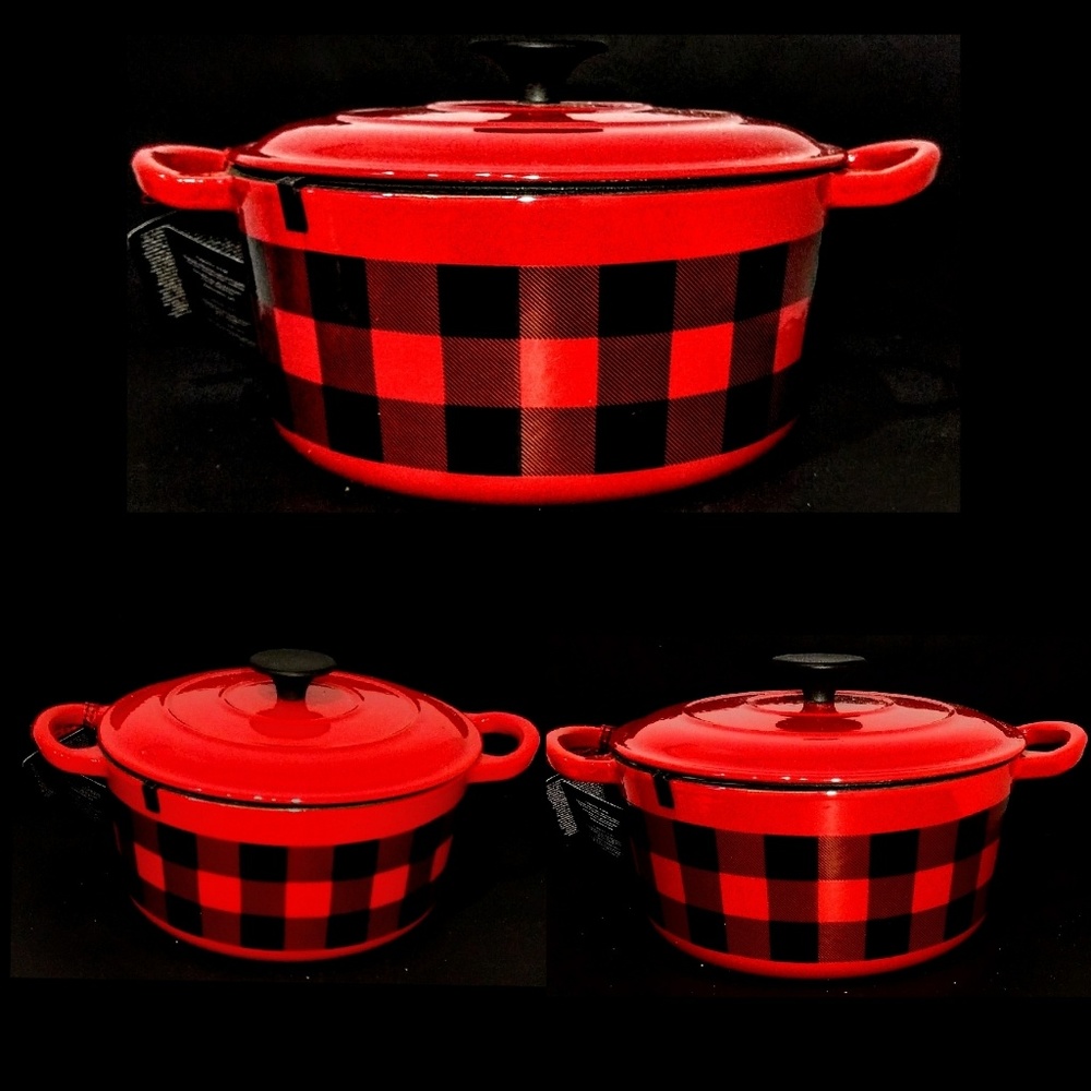 New! The bake shop MASTERCLASS 9 inch iron casserole